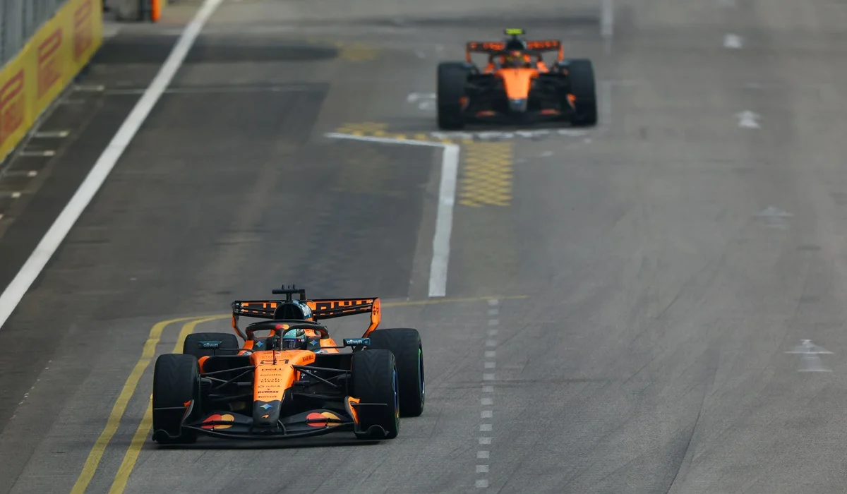 Finalmente, Lando Norris hizo la gran Colapinto en Singapur