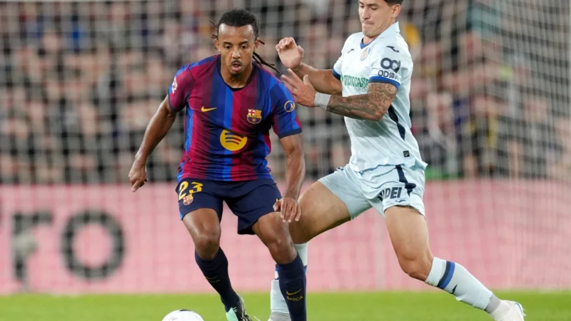 Barcelona confirmó la lesión de Eric García y Jules Koundé en una semana clave