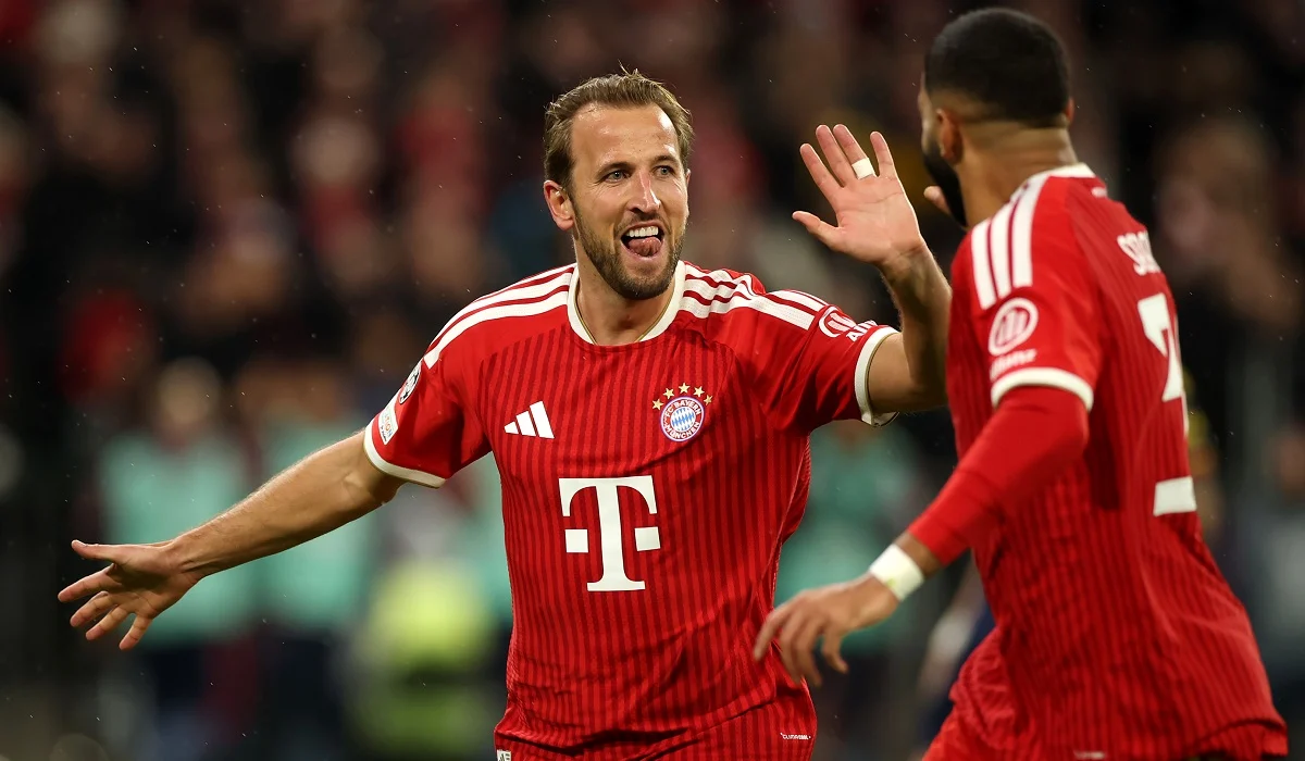 Harry Kane marcó ante Arsenal y lleva 10 goles en sus últimos 9 partidos con Bayern Múnich