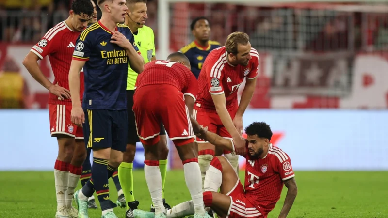 Luis Díaz se lesionó con Bayern Múnich y preocupó a Colombia