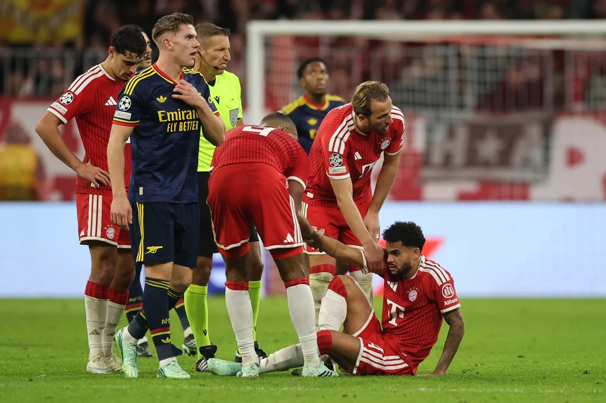 Luis Díaz se lesionó con Bayern Múnich y preocupó a Colombia