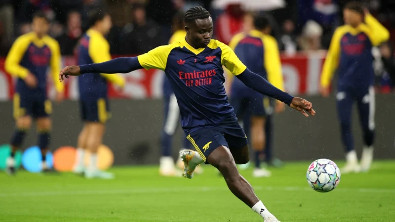 Bukayo Saka se lesionó en Múnich y volvió a alarmar al Arsenal