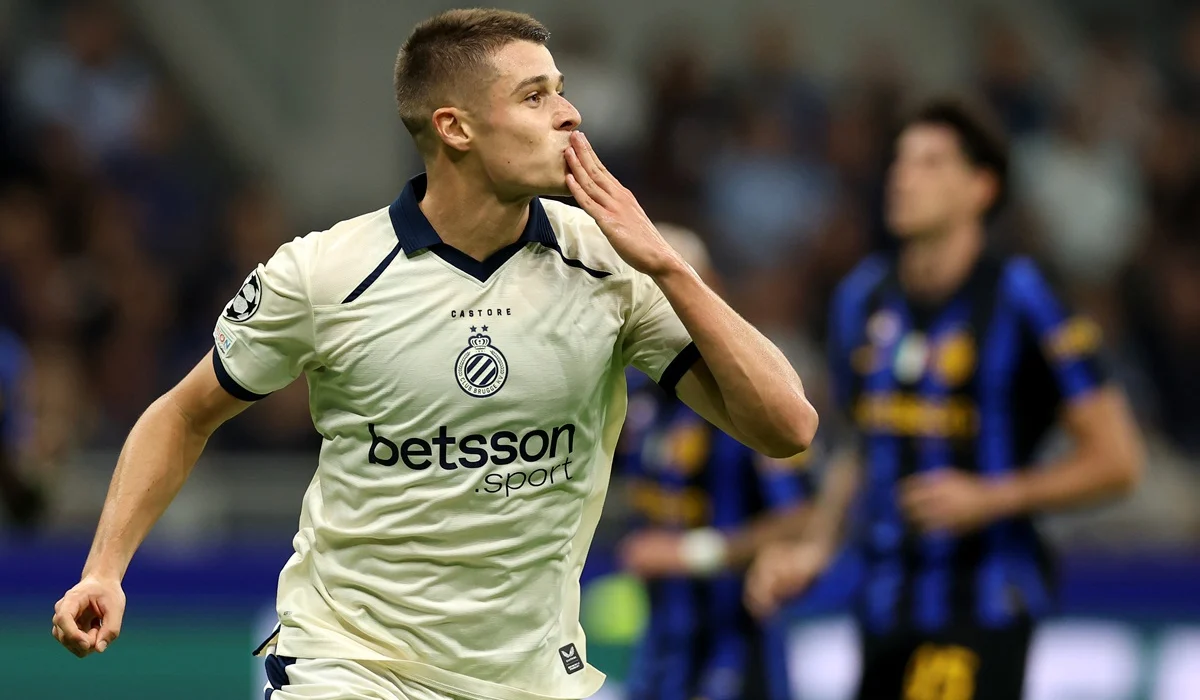 Brujas dio la nota y se adelantó ante Inter en el Giuseppe Meazza