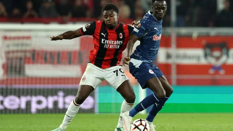 Alphadjo Cisse firmó su primer hat-trick con Milan y con apenas 19 años
