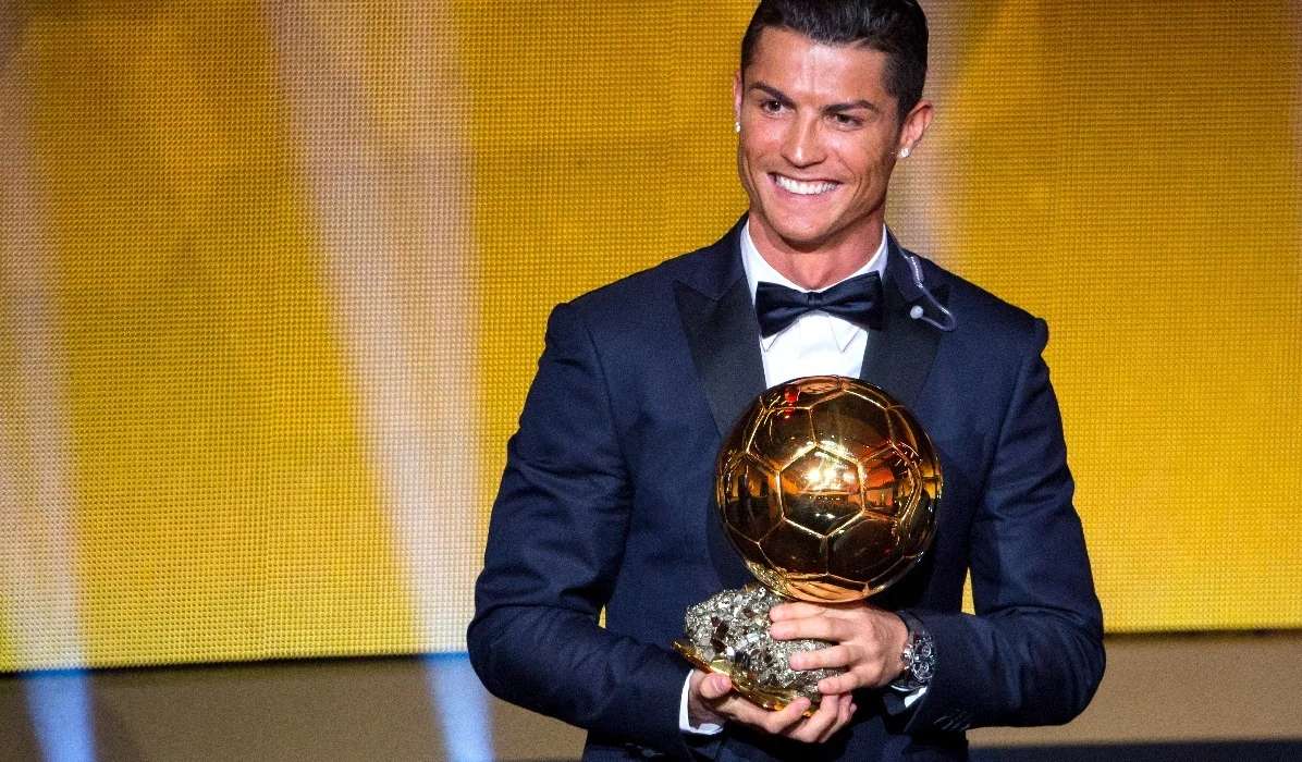 Cristiano Ronaldo ganó el Balón de Oro de Todos los Tiempos