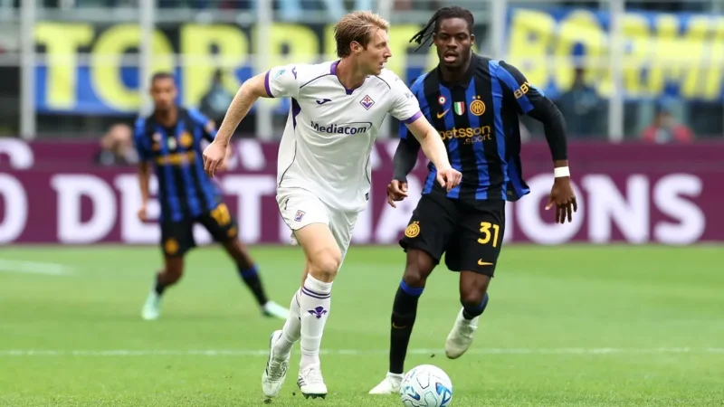 Fiorentina da el golpe ante Inter con un espectacular golazo de Álex Jiménez