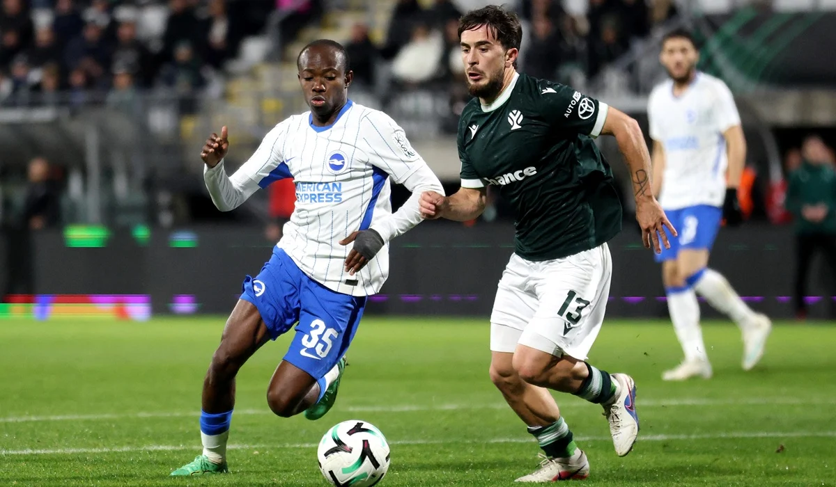 Brighton no estuvo fino y empató con Jablonec en Chequia