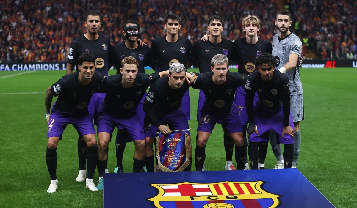 Barcelona volvió a usar su camiseta Mamba ante Galatasaray