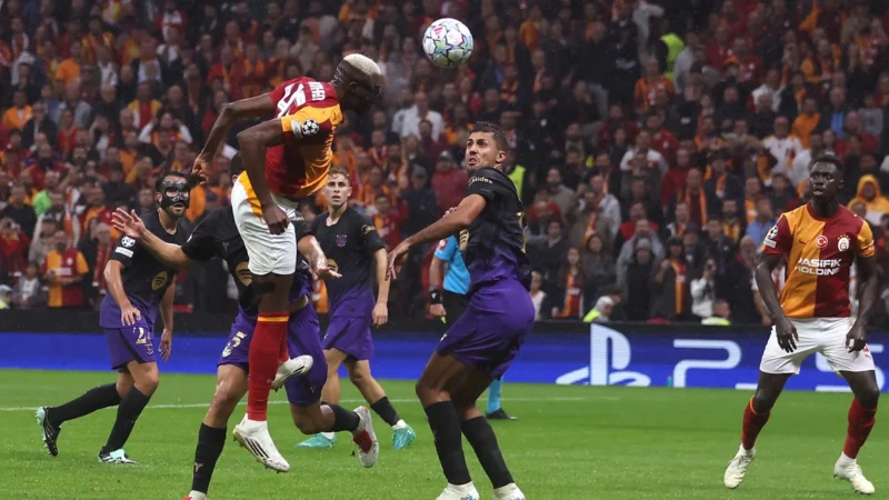 Polémico gol anulado a Galatasaray ante Barcelona en Champions League