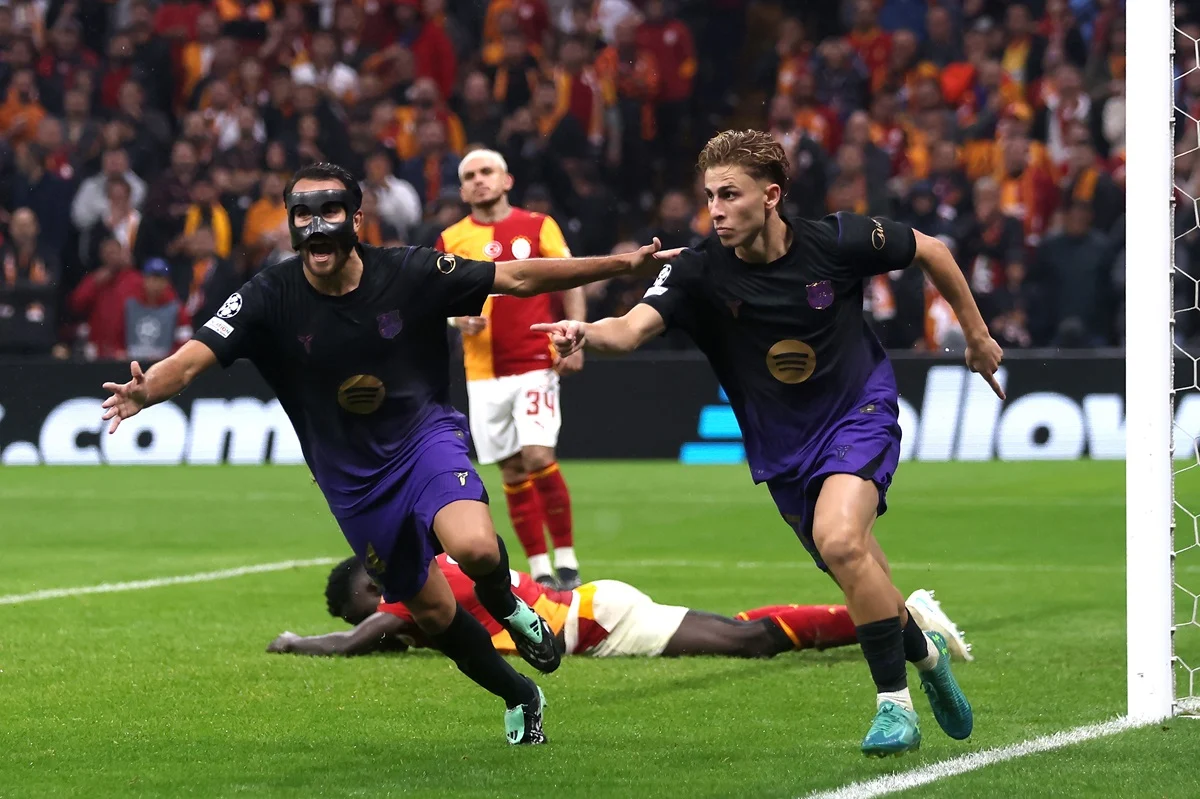 Barcelona despertó a tiempo y goleó a Galatasaray en Champions