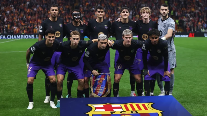 Barcelona volvió a usar su camiseta Mamba ante Galatasaray