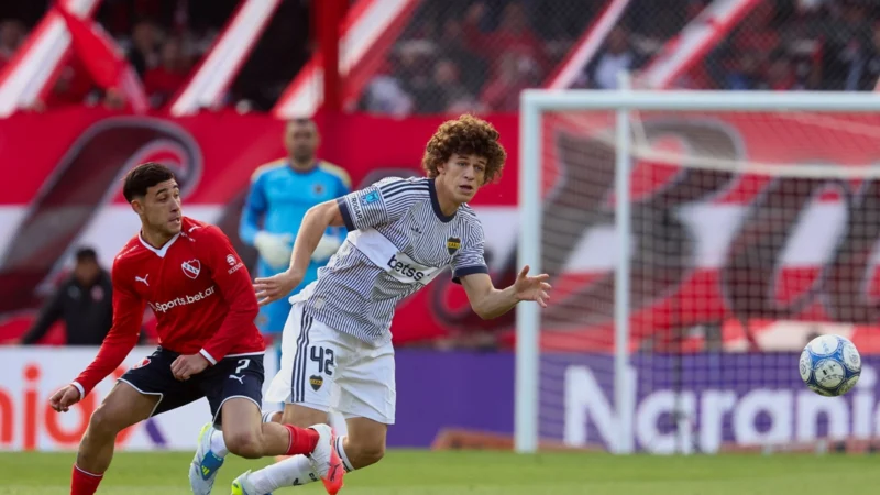 Boca le sacó la lengua a Independiente con gol de Jagger Herrera
