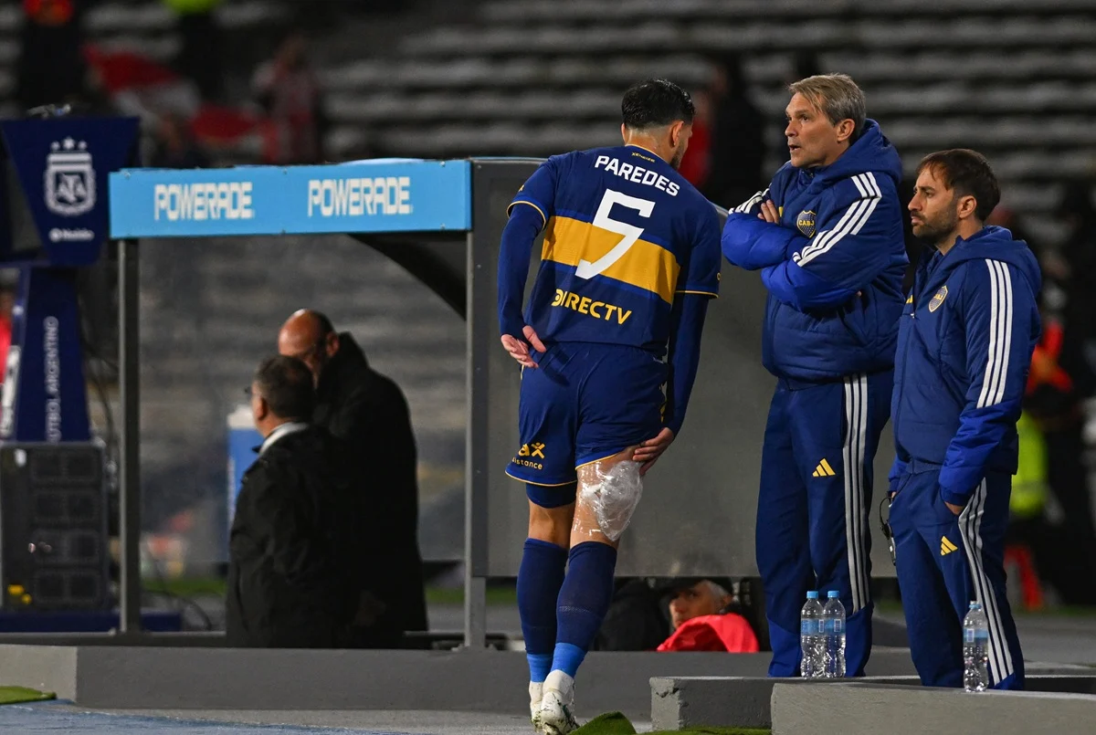 Alarma total en Boca por Leandro Paredes: lesión muscular y baja para las semifinales de Copa Sudamericana