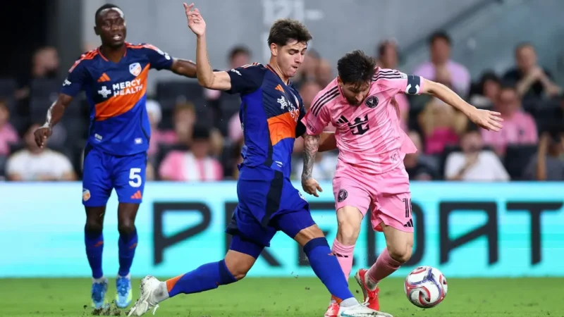 Inter Miami y Cincinnati regalaron un gran final con poco de Messi: 2-2 con cuatro golazos
