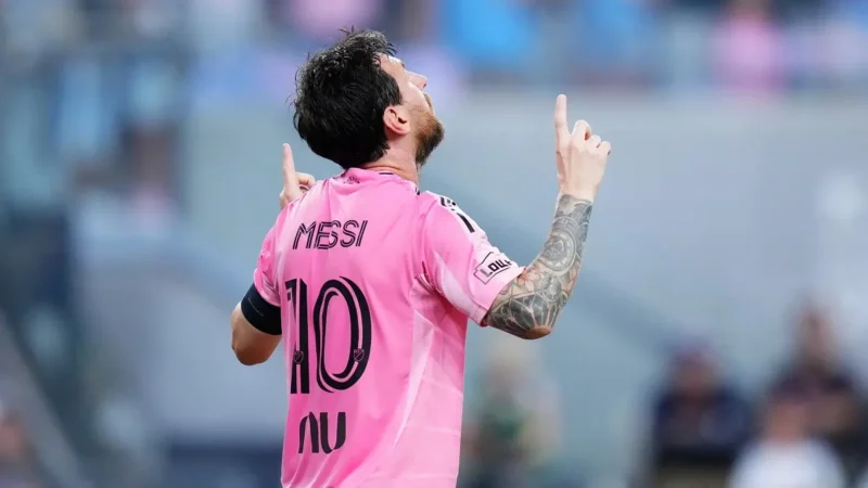 Lionel Messi, imparable: doblete para Inter Miami ante DC United en 13 minutos