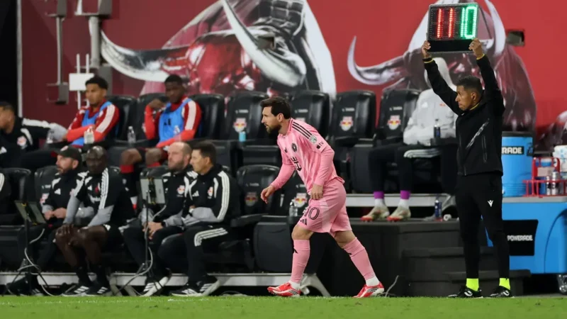 Lionel Messi se bajó del avión y ya está jugando con Inter Miami en New York