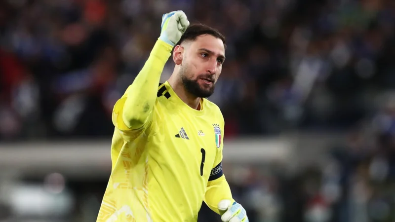 Donnarumma brilló y se lo tapó a Doué y a Dembele