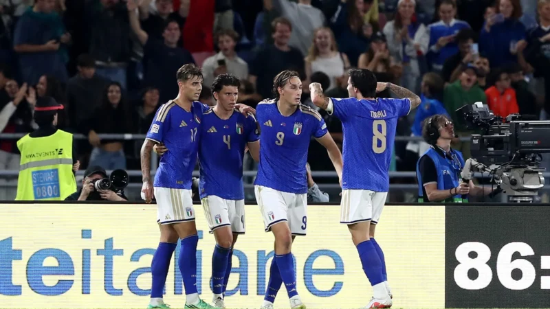Italia volvió a derrotar a Turquía y se acomoda en la clasificación a cuartos de la Nations League
