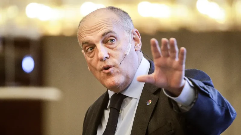 ¿Qué dijo Javier Tebas para enojar al Real Madrid en el polémico pedido de renuncia?