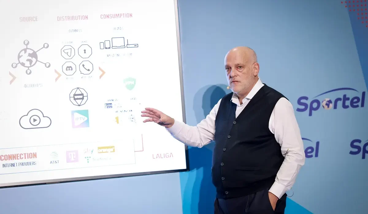 Tebas aclaró la frase sobre Goebbels y Real Madrid: «Comparo las técnicas de propaganda y no la ideología»