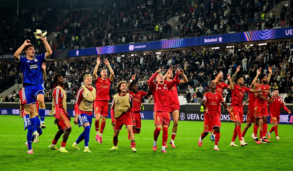 LASK dio el golpe ante Sporting y ganó su primer partido en la UEFA Champions League