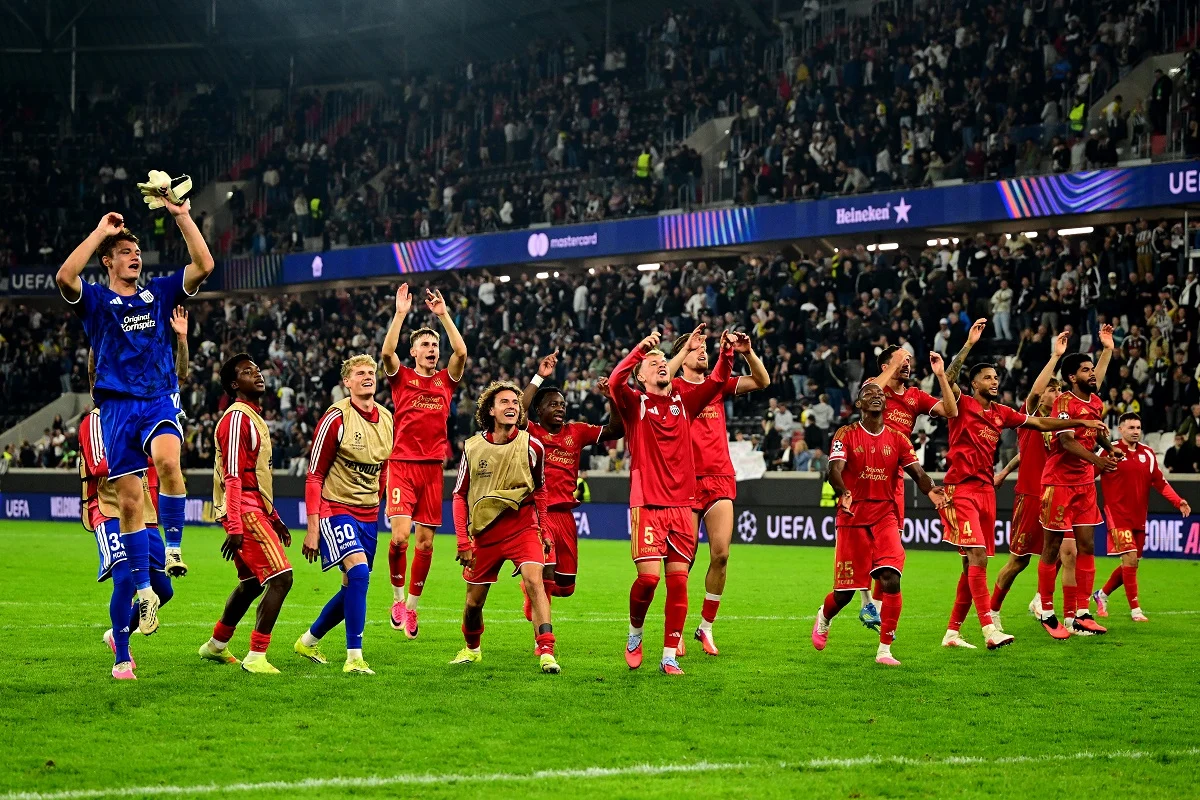 LASK dio el golpe ante Sporting y ganó su primer partido en la UEFA Champions League