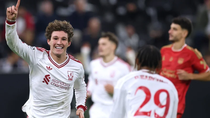 Liverpool aplastó a LASK Linz en un 6 a 3 inolvidable por Champions