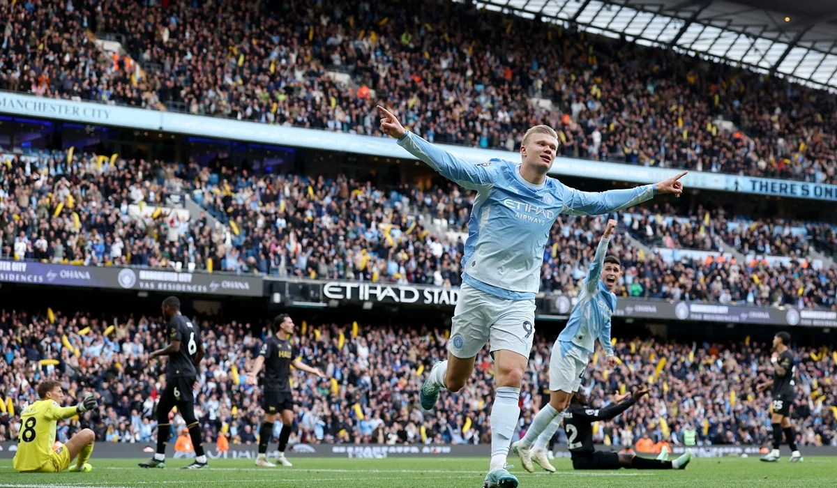 Manchester City sigue liderando con puntaje perfecto en Premier League tras apretado triunfo ante Ipswich