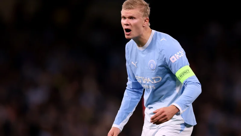Haaland llegó a los 60 goles en 60 partidos de Champions League