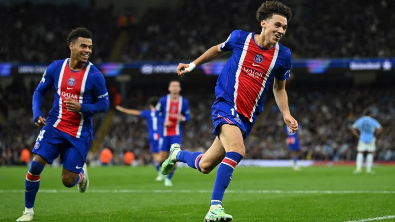 PSG le ganó 4 a 2 a Manchester City en un verdadero partidazo