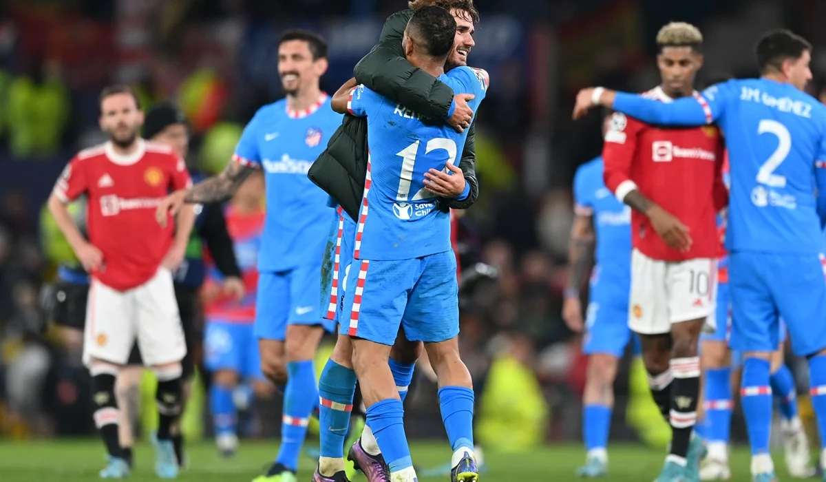 Atlético Madrid jamás perdió con Manchester United