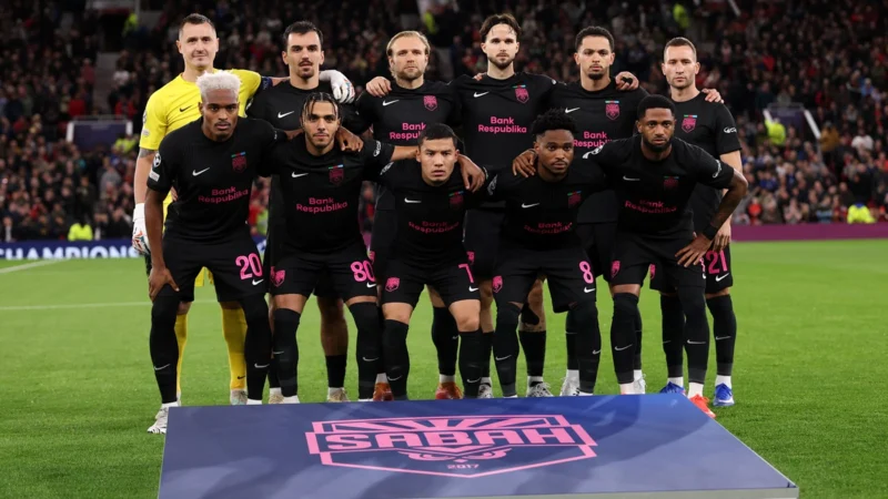 Sabah venció al Slavia Praga y logró su primer triunfo histórico en Champions