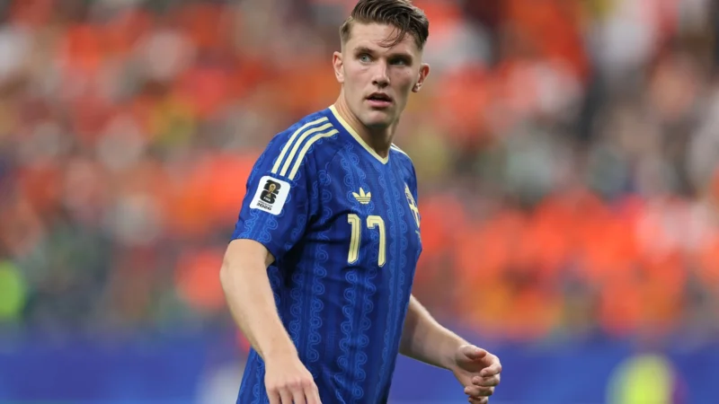Gyökeres marcó con Suecia en los cuatro partidos de esta ventana FIFA