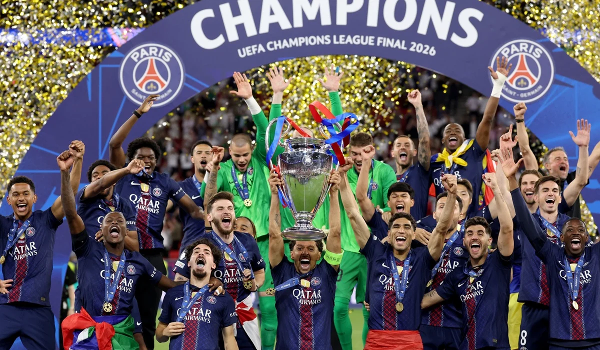 PSG volvió a ganar el premio al mejor equipo del año en la gala del Balón de Oro