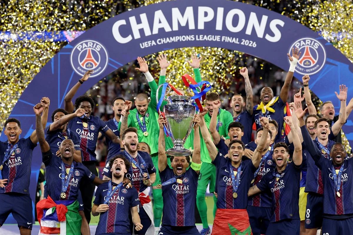 PSG volvió a ganar el premio al mejor equipo del año en la gala del Balón de Oro