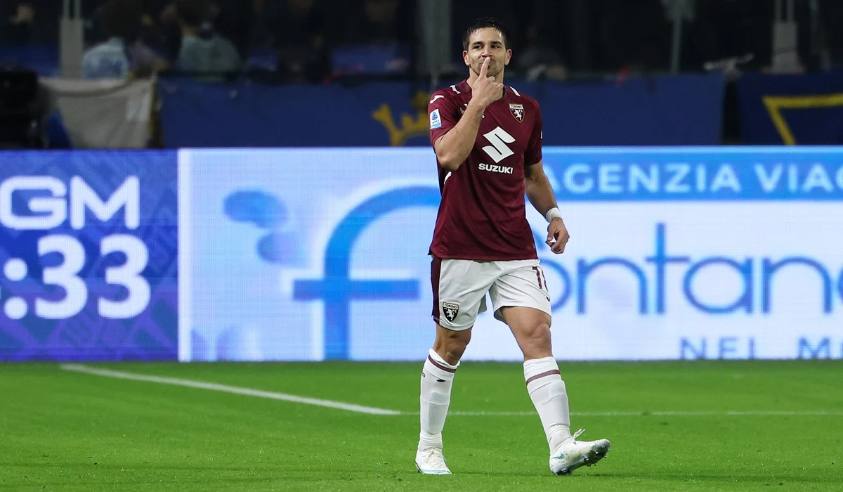 Gio Simeone cortó la mala racha y marcó con Torino por Serie A