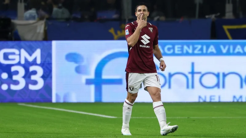 Gio Simeone cortó la mala racha y marcó con Torino por Serie A