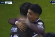 Platense reaccionó con un tremendo cabezazo de Nicolás Retamar y le empató la semifinal a Atlético Tucumán