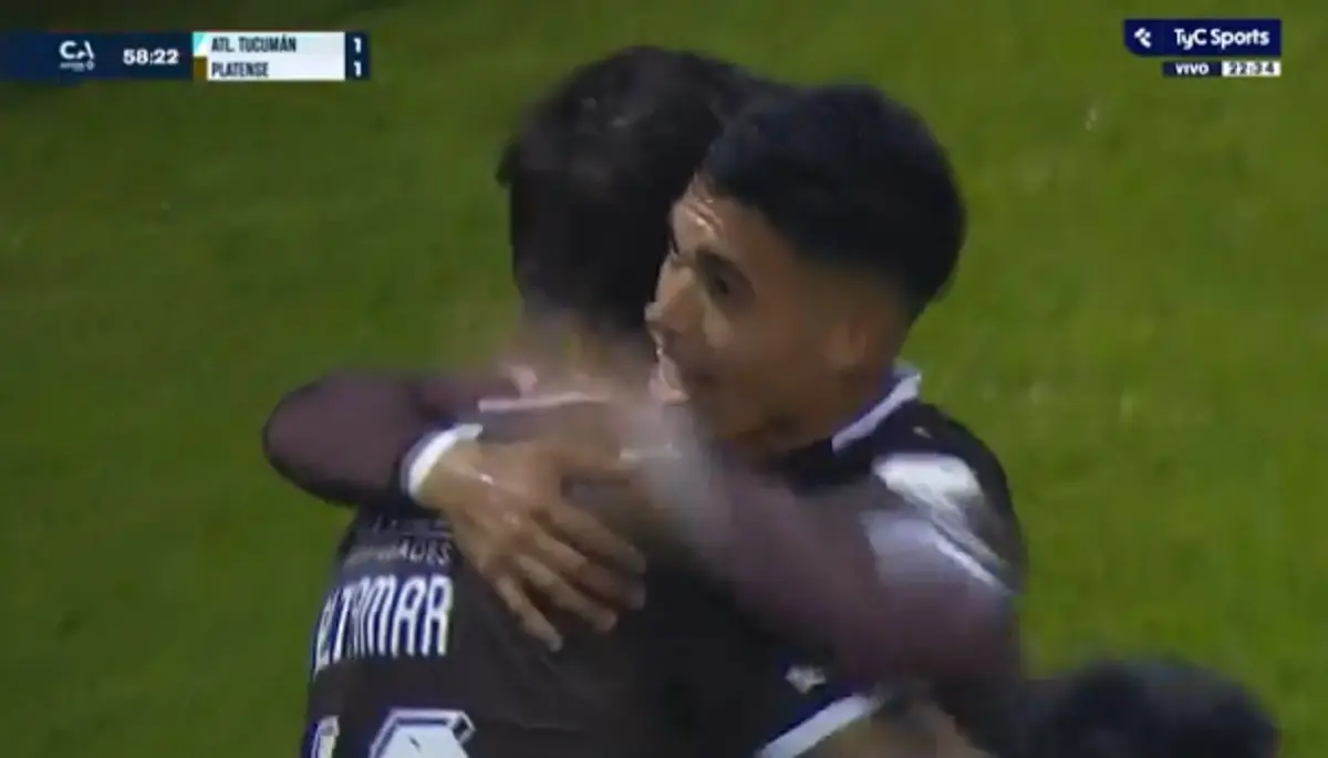 Platense reaccionó con un tremendo cabezazo de Nicolás Retamar y le empató la semifinal a Atlético Tucumán