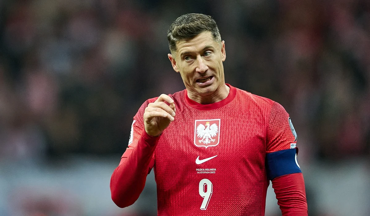 Robert Lewandowski marcó su gol 90 con Polonia y es el sexto artillero histórico del fútbol de selecciones