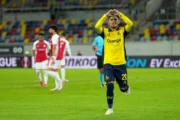 Dylan Aquino metió su primer gol con Union St Gilloise