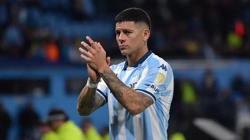 Racing negó que Estudiantes haya ofertado por Marcos Rojo