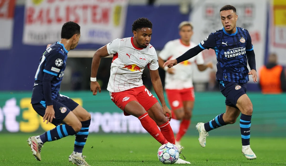 Leipzig y Demichelis festejaron ante PSV por Champions