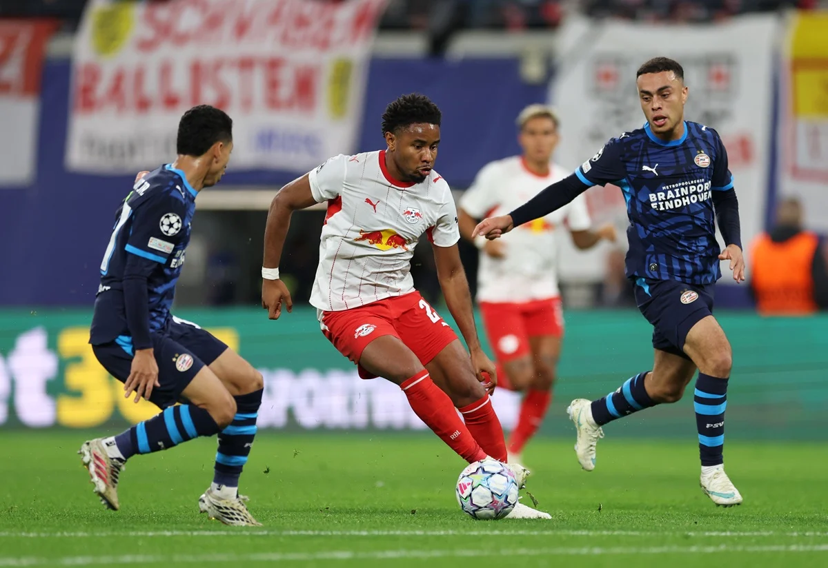 Leipzig y Demichelis festejaron ante PSV por Champions