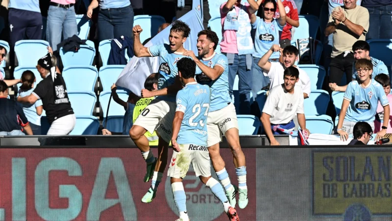 Celta le ganó a Alavés con gran show de Javi Rodríguez