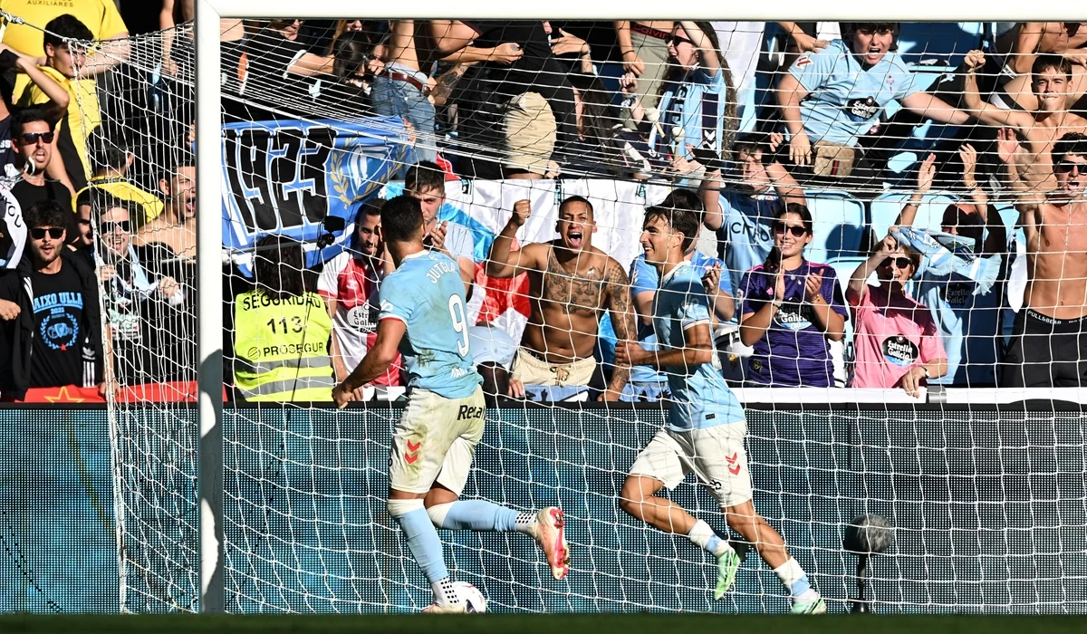Javi Rodríguez metió un golazo para Celta ante Alavés