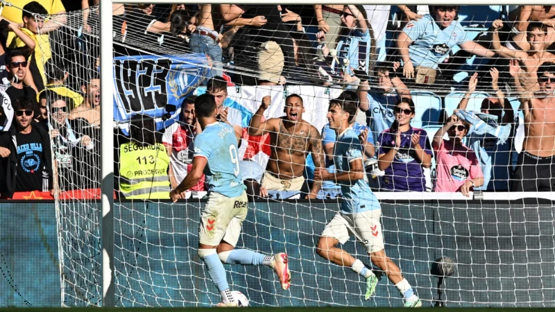 Javi Rodríguez metió un golazo para Celta ante Alavés