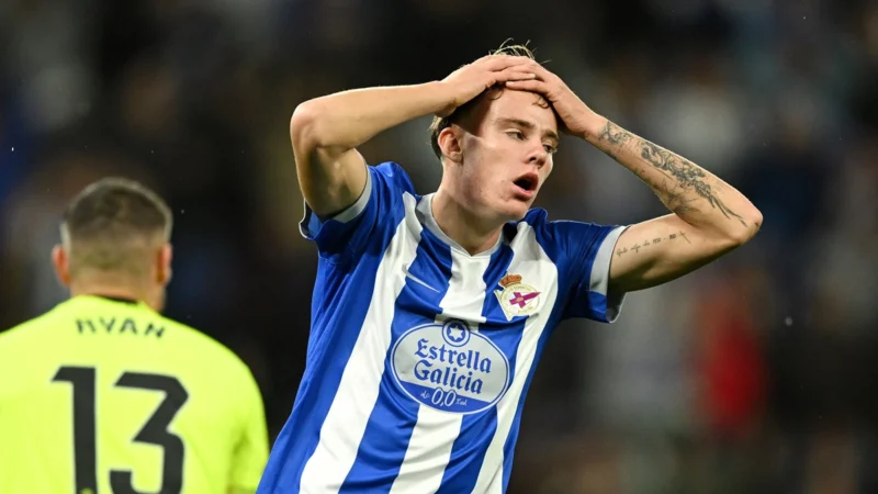 Asp Jensen se perdió un gol increíble en La Coruña – Levante