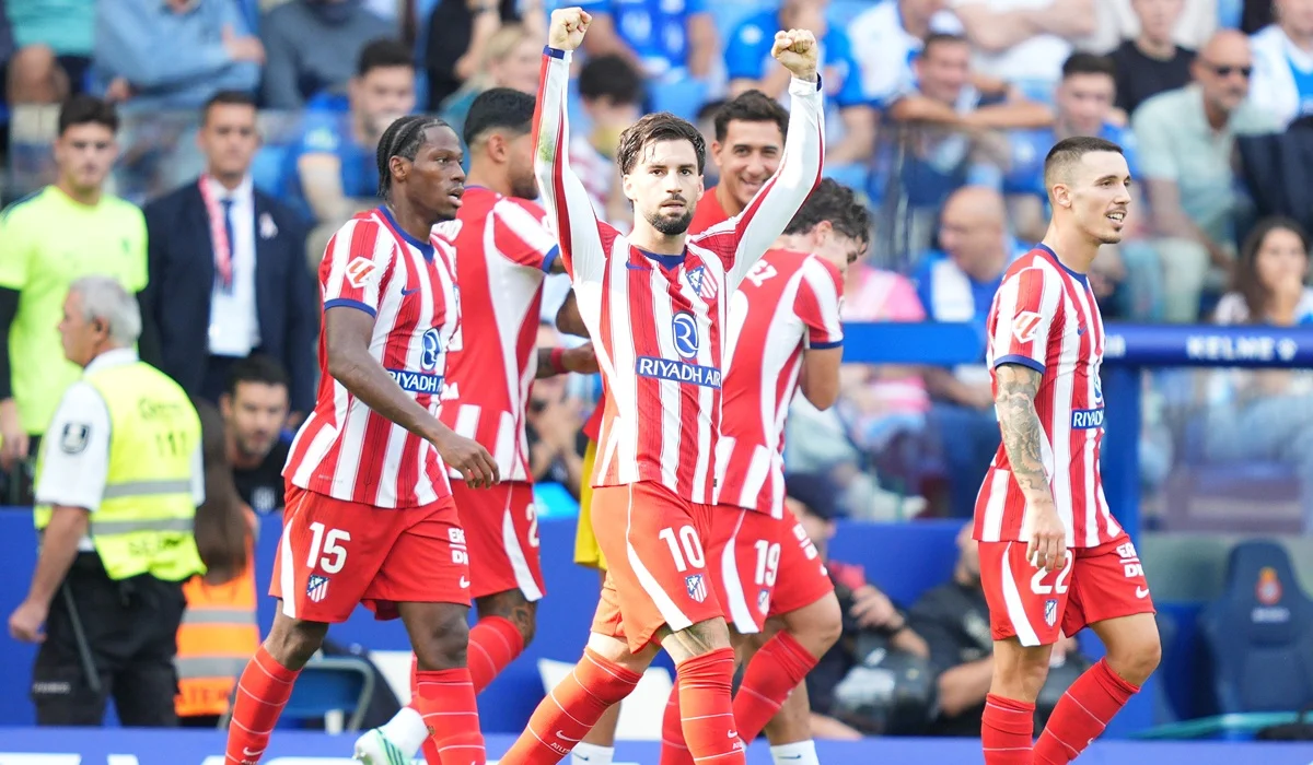 Atlético de Madrid firmó su sexto triunfo en fila con agónico gol de Baena ante Espanyol