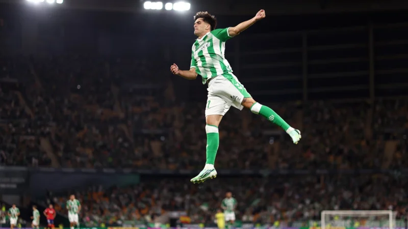 Betis aplastó a Osasuna por 5 a 2 en La Cartuja